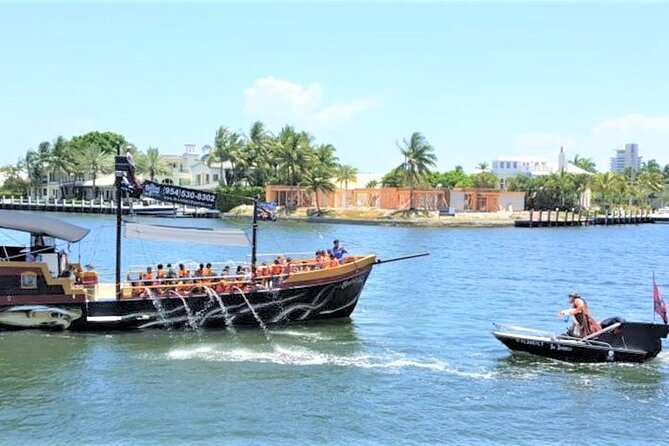 1-Hour Interactive Pirate Cruise (arrive 30 minutes early) - The 1-hour Intracoastal route and what you actually see