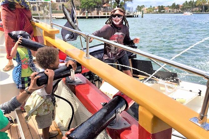 1-Hour Interactive Pirate Cruise (arrive 30 minutes early) - Pirate lingo, face painting, and the treasure hunt