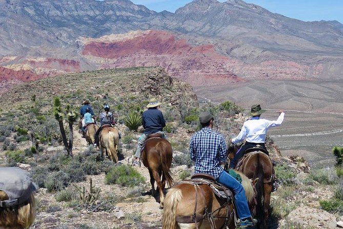 2-Hour Horseback Riding through Red Rock Canyon - Red Rock Canyon horseback riding, minus the Strip noise