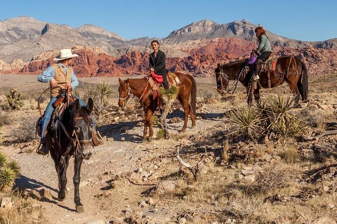 2-Hour Horseback Riding through Red Rock Canyon - From stables to the trail: matching you to your mount and learning the basics