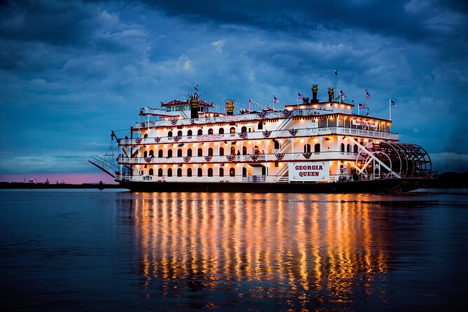 2 HR Savannah Riverboat Dinner Cruise with Onboard Entertainment - The Cruise Route You’ll Actually Notice: Talmadge and River Street