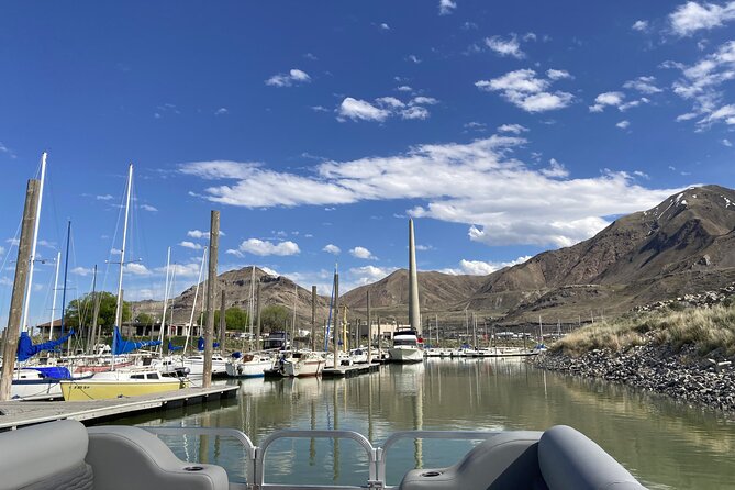 45 Minute Great Salt Lake Boat Tour - What you should see, given the near-shore route and low-water context