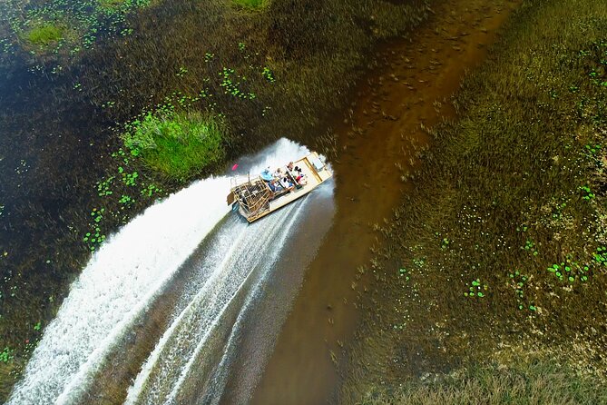 60 min. Everglades Airboat ride & pick-up ,small group +pro guide - Key highlights you will feel immediately