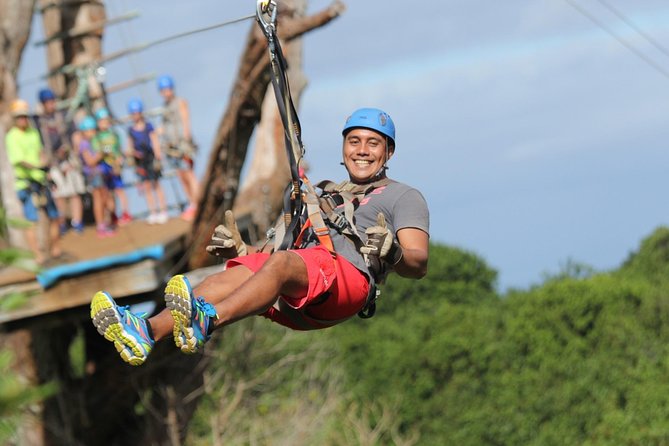 7-Line Maui Zipline on the North Shore - Your 2-hour run: 7 lines, aerial transfers, and the suspension bridge