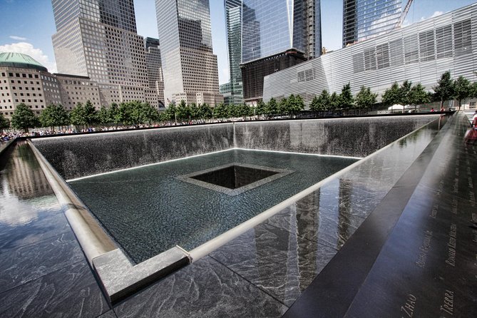 9/11 Memorial, Ground Zero Tour with Optional 9/11 Museum Ticket - Entering the 9/11 Memorial Pools, where symbolism does the heavy lifting