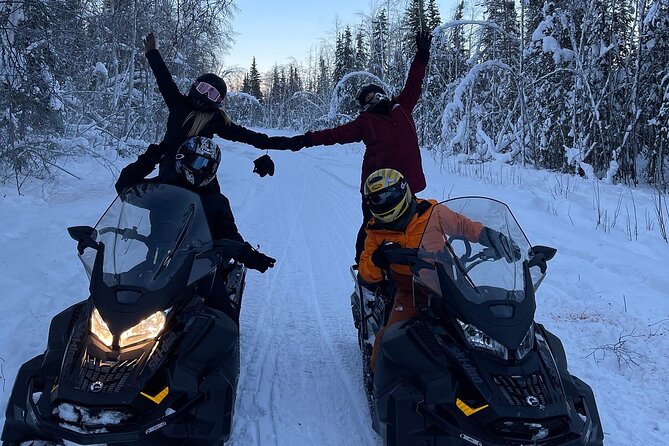 Alaska Snowmobile Adventure Tour - Stop Two: Chena River Lakes Recreation Area and the Frozen-Water Moment
