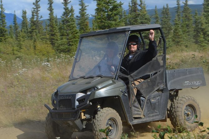 Alaskan Back Country Side by Side ATV Adventure with Meal - The Black Diamond Peak push and your photo moments