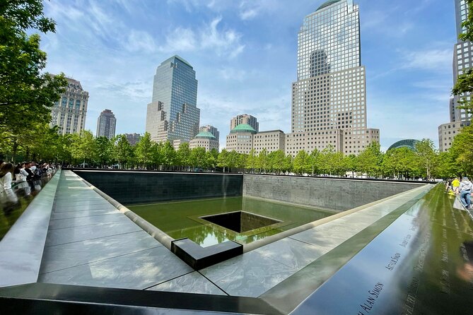 All-Access 9/11: Ground Zero Tour, Memorial and Museum, One World Observatory - Freedom Tower lobby film: a useful bridge before you head up