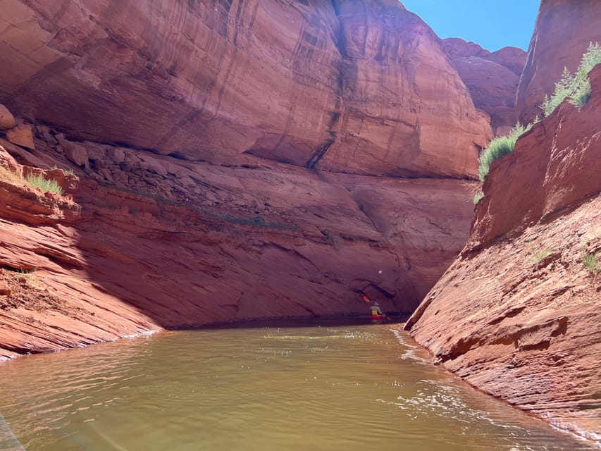 Antelope Canyon Lake Powell: Guided Kayaking & Hike Tour - The slot canyon hike: short distance, hot conditions, big reward