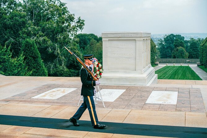Arlington National Cemetery Walking Tour & Changing of the Guards - JFK grave site and the Kennedy family cluster, a quieter ending
