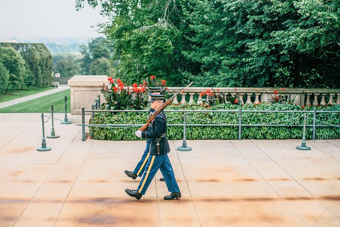 Arlington National Cemetery Walking Tour & Changing of the Guards - Walking time, shoes, and pacing (2 miles of inclines and stairs)