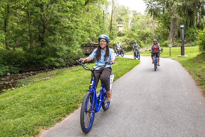 Asheville Historic Downtown Guided Electric Bike Tour with Scenic Views - Safety and group riding on streets, bike paths, and occasional car traffic