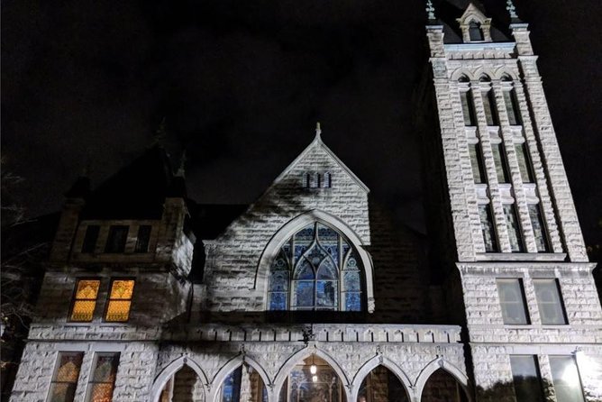 Asheville Night-Time Walking Ghost Tour - Stop 2, Grove Arcade: Helen Clevenger and the Battery Park Hotel Window Legend