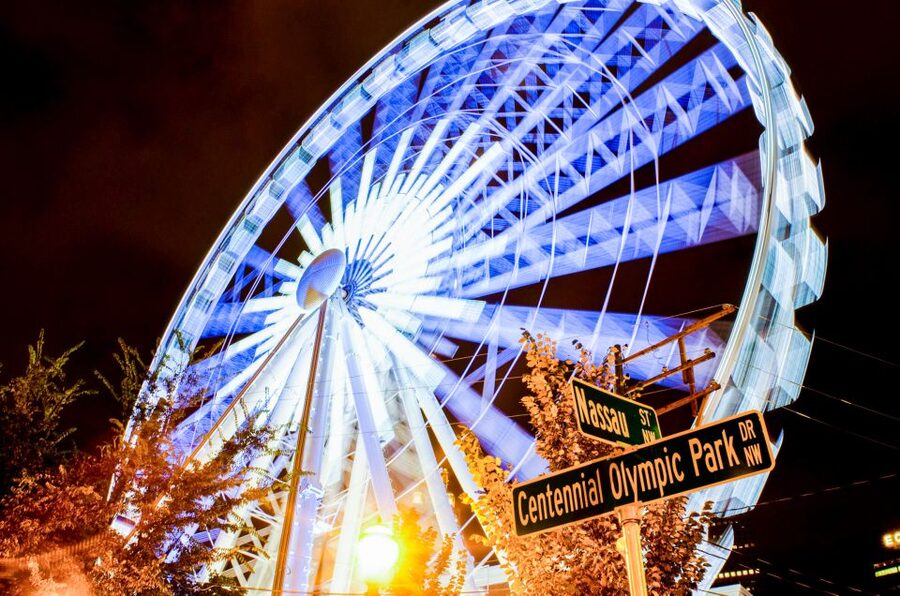 Atlanta: SkyView Ferris Wheel Ticket - Getting Oriented at SkyView Atlanta (Centennial Park to the Boarding Area)