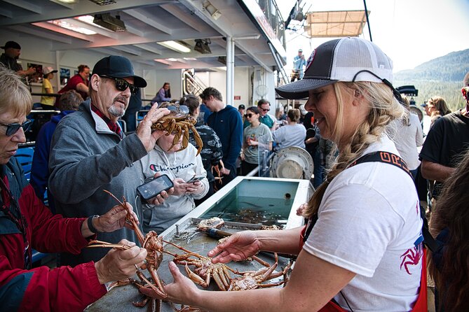 Bering Sea Crab Fisherman's Tour from Ketchikan - Warmth and comfort on deck: open-air views and a heated lower amphitheater