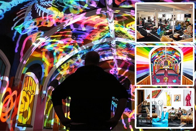BEYOND Light Show & Meditation - Rotating art installations and the church as the set, not just the address