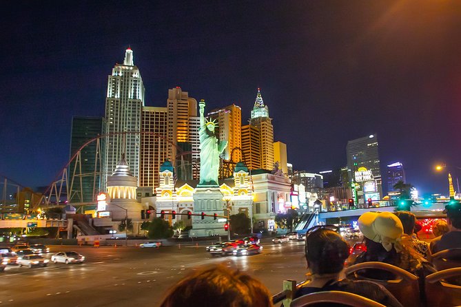Big Bus Las Vegas: Sightseeing Night Tour by Open-Top Bus - FAQ