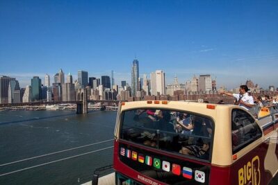 Big Bus NYC: Hop-On Hop-Off Sightseeing Tour by Open-top Bus