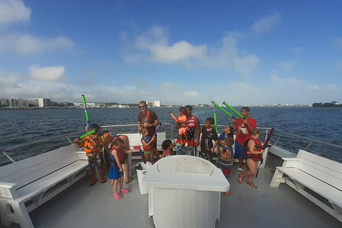 Big Fun Dolphin Cruise & Sealife Experiece ORANGE BEACH ALABAMA - Optional water battle: a family-friendly finale, with a stay-dry option