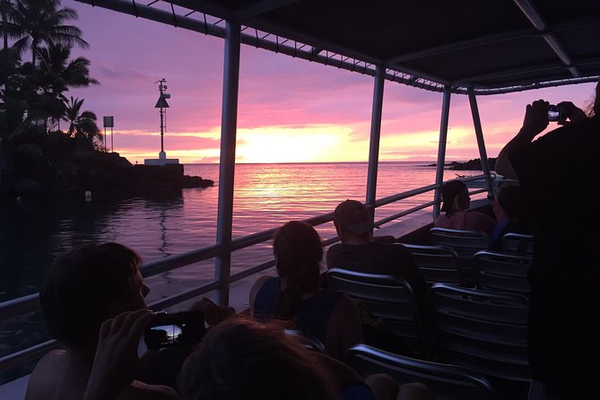 Big Island Manta Ray Night Snorkel - The 2.5 hour flow: cruise, gear up, then the snorkel watch