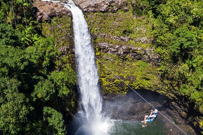 Big Island Zipline Tour Near Akaka Falls (250-ft Waterfall!) - The seven ziplines: how the experience builds from easy to wow