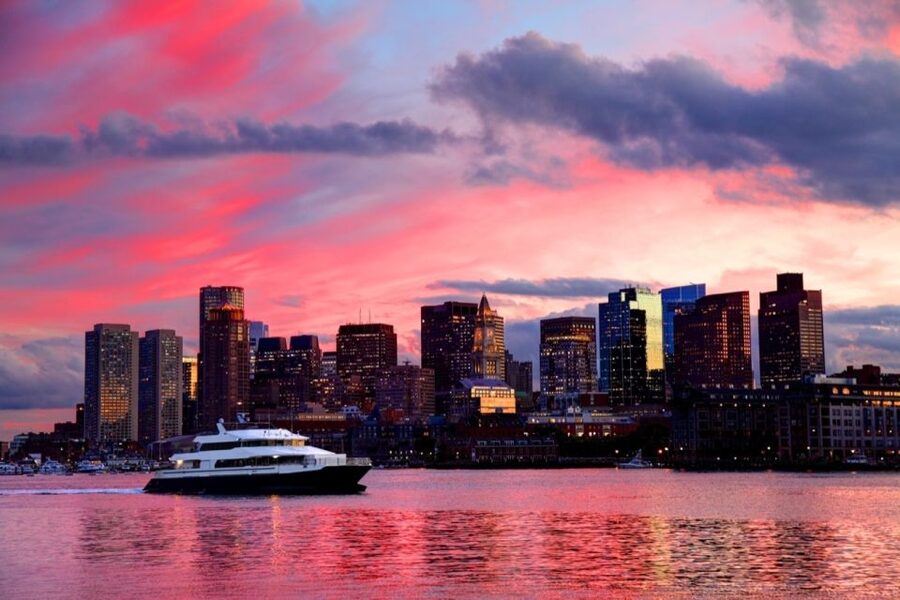 Boston: City Cruises Sunset Skyline Cruise with Commentary - The USS Constitution Cannon Salute, the Night’s Best Paying-Per-Second Moment