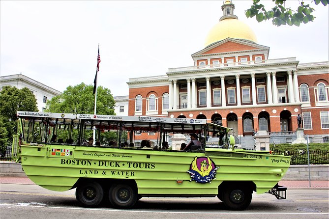 Boston Duck Boat Sightseeing City Tour with Cruise Along Charles River - Back Bay to Bunker Hill Bridge: The Route Gets Visual