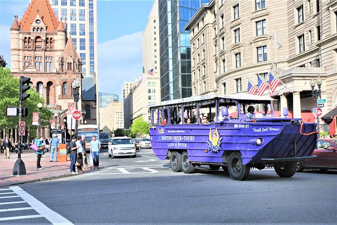 Boston Duck Boat Sightseeing City Tour with Cruise Along Charles River - The 20-Minute Charles River Splashdown, Boston Meets Cambridge
