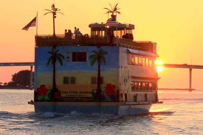 Calypso Queen Tropical Party Buffet Cruise - Food, rum punch, wine, and the bar menu you can add to