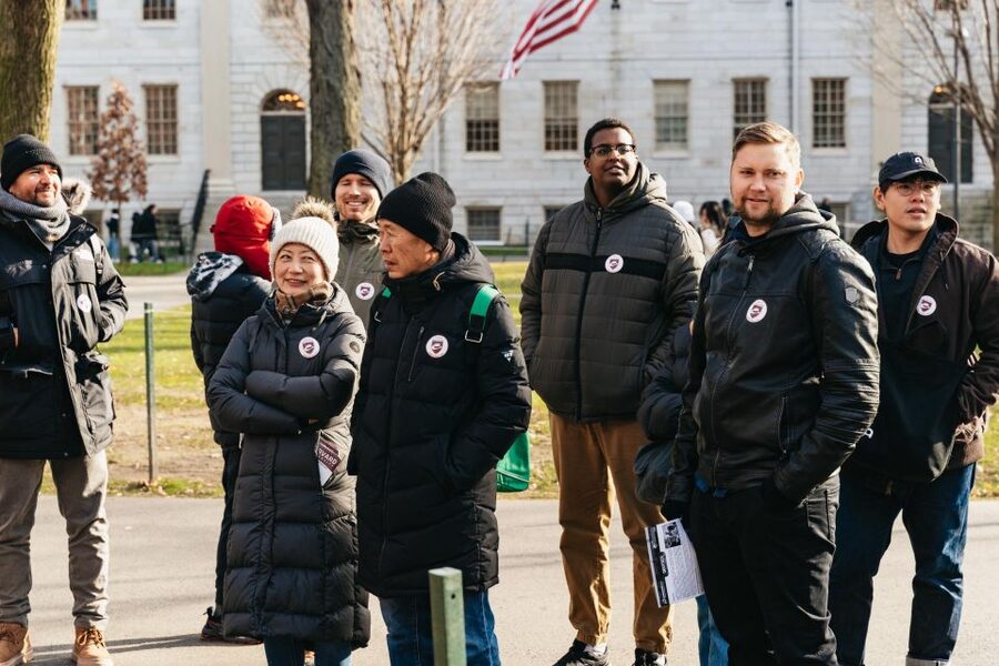 Cambridge: Harvard University Student-Guided Walking Tour - John Harvard Statue and Memorial Hall: where symbolism meets stories