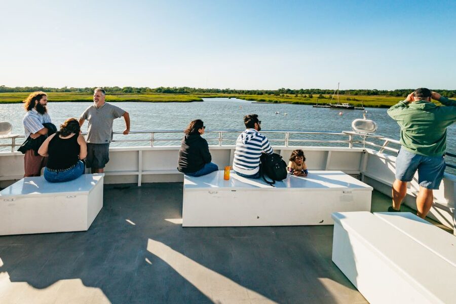 Cape May: Cape May Island Sunset Cruise & Dolphin Watching - Comfort, Deck Space, and Motion Tips for a Choppy Evening