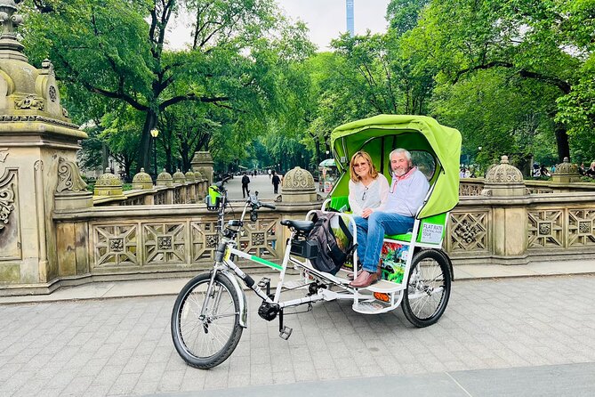 Central Park Pedicab Guided Tours - What you’ll feel in the seat: guide energy, photo stops, and comfort