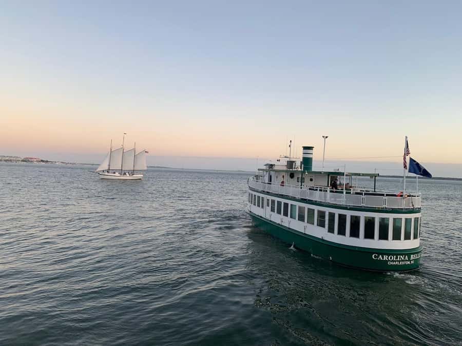 Charleston: Daytime or Sunset Historic Harbor Cruise - Deck Comfort and Timing: Enclosed Views vs Upper Deck Photos