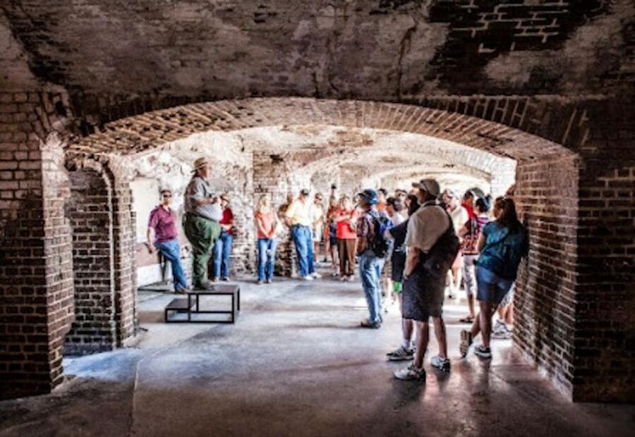 Charleston: Fort Sumter Entry Ticket with Roundtrip Ferry - National Park Rangers: what they do that makes the ruins click