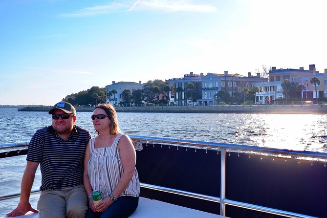 Charleston Harbor Sunset Cruise - Wildlife time: dolphins, sea birds, and the fun of watching for movement