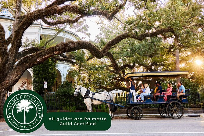 Charleston Horse-Drawn Carriage Tour: Explore Historic Charleston - Palmetto Carriage Works and the Certified Guide Factor