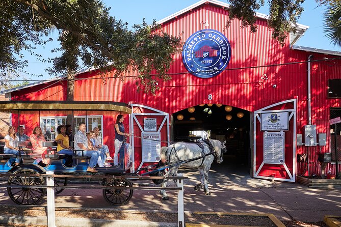 Charleston Horse-Drawn Carriage Tour: Explore Historic Charleston - Comfort for Families, Couples, and People With Limited Mobility