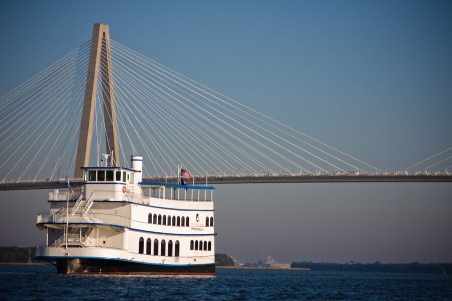 Charleston: Luxury Harbor Dinner Cruise - The Route That Actually Means Something: Fort Sumter, The Battery, and Ravenel Bridge