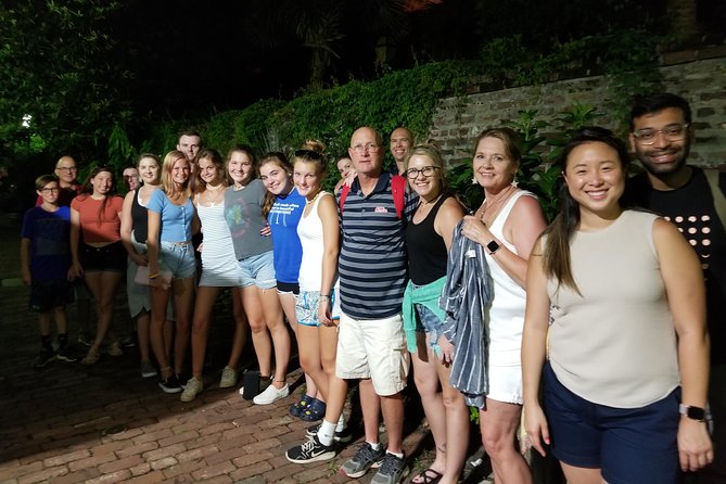 Charleston's Pleasing Terrors Night-Time Walking Ghost Tour - Charleston Library Society and the Blood Book angle