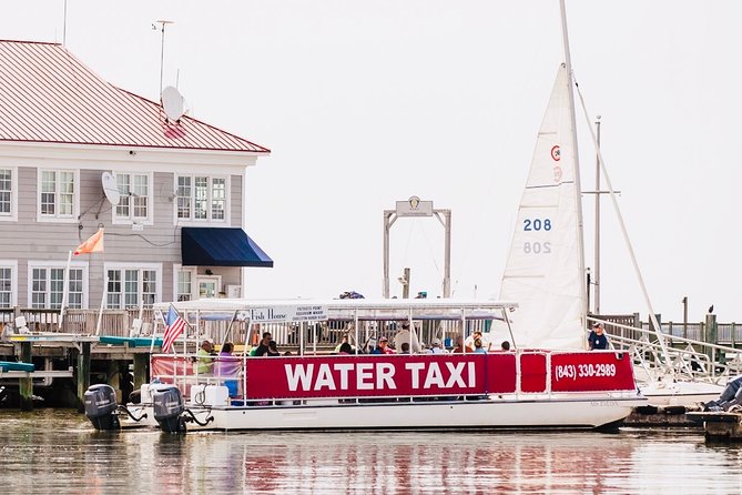 Charleston Water Taxi Cruise with Dolphin Sighting - Harbor Resort and Marina Stop: Views Plus Low Pressure Time