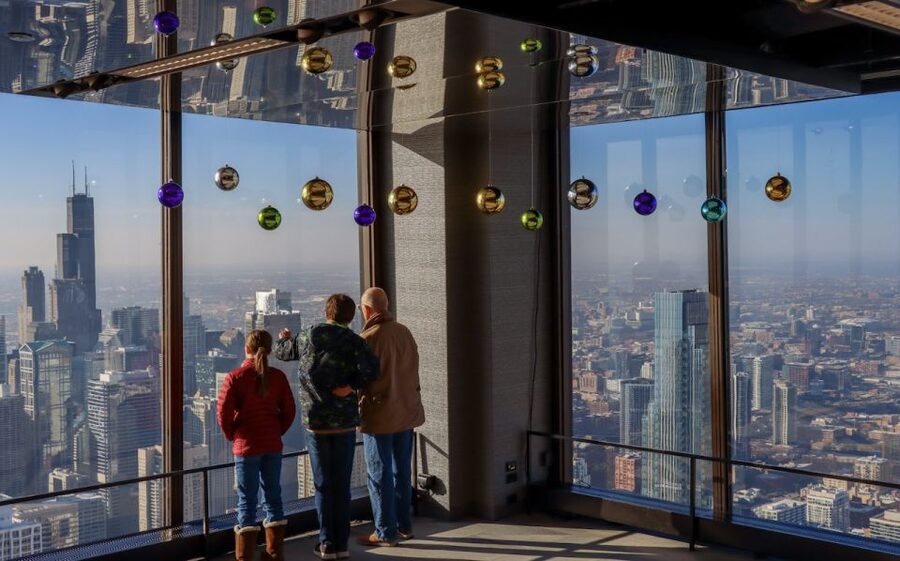 Chicago: 360 Chicago Observation Deck Sip and View Ticket - 94th-floor deck time: panoramic views that cover the skyline sweep