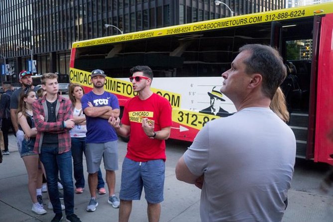 Chicago Crime and Mob Bus Tour - Stop 1 at Pearson Street: The Tour Launch and Your Photo-Forward Orientation