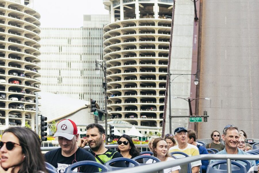Chicago: Hop-on Hop-off Sightseeing Tour by Open-top Bus - Magnificent Mile and the Theater District Energy, Shopping With a Roof Above Your Feet