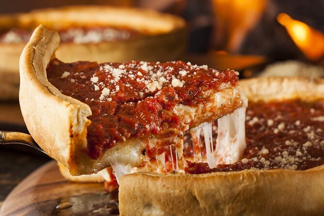 Chicago Loop District Food Tour with Deep Dish & Beef Sandwich - Building your appetite at Chicago Public Library, Hall Branch