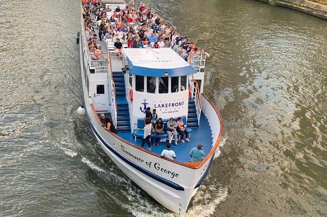 Chicago River 90-Minute Architecture Boat Tour - Chinatown, Merchandise Mart, and Navy Pier: where the route widens