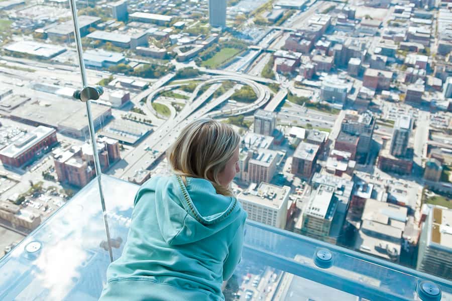 Chicago: Willis Tower Skydeck and The Ledge Ticket - The 103rd floor route: exhibits that help you read the city