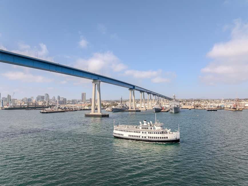 City Cruises San Diego: Best of the Bay Scenic Harbor Tour - The route, broken down by what each pass-by adds