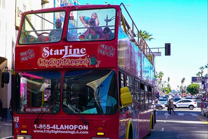 City Sightseeing Hop-On Hop-Off Bus Tour with Audio Guide - Beverly Hills and museum time: Tar Pits, The Grove, and Melrose shopping