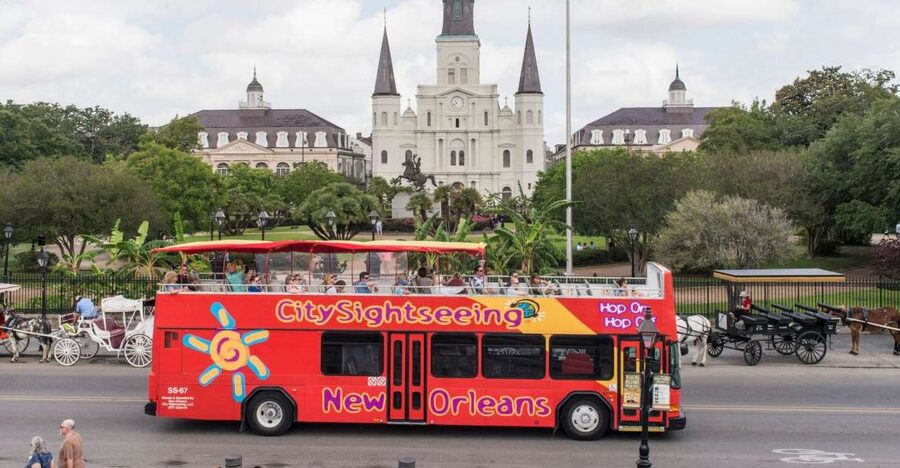 City Sightseeing New Orleans HOHO Bus Tour & Bookable Extras - Start points and timing: where to begin and when to stop riding