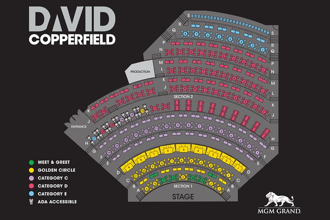 David Copperfield at the MGM Grand Hotel and Casino - Audience participation: how it works and how to stay comfortable